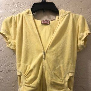 yellow juicy contour jacket